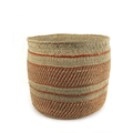 Iringa Traditional Stripe Basket - Auburn XL