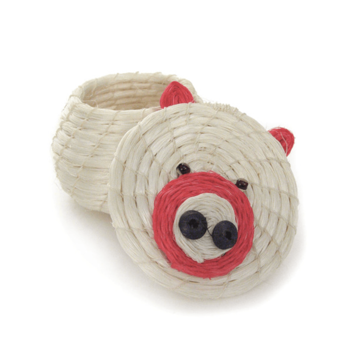 Animal Lidded Basket - Set of 4
