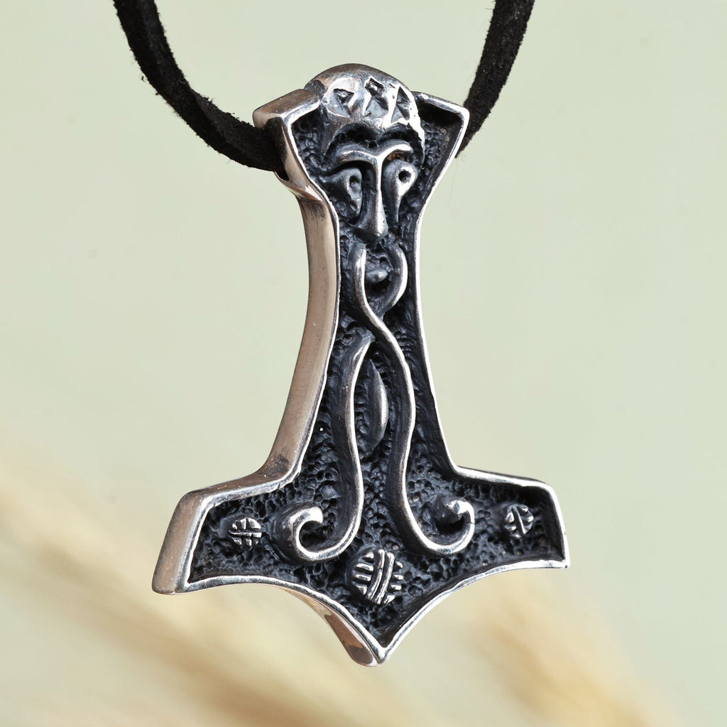 Men's Classic Anchor Sterling Silver Pendant Necklace - Anchor