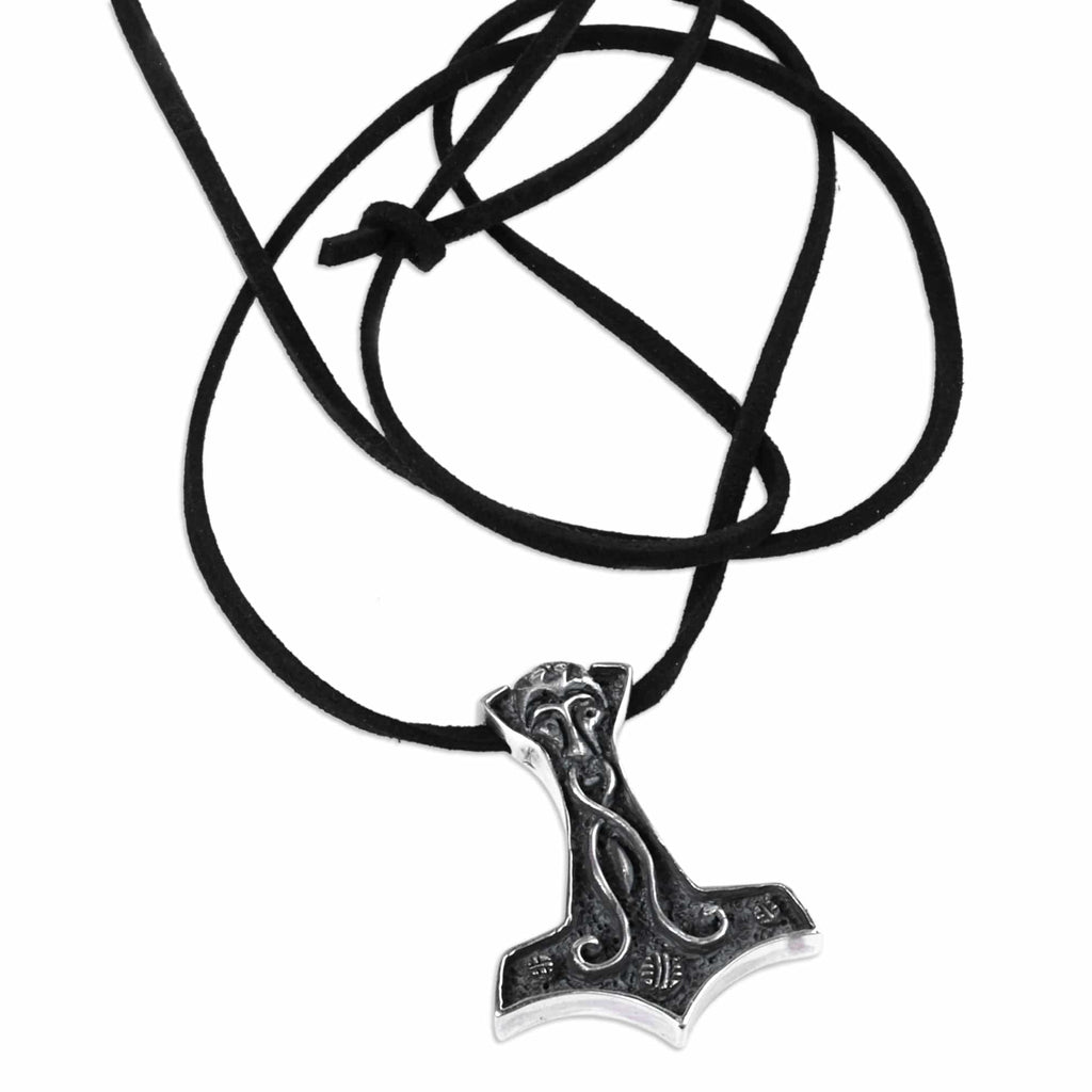 Men's Classic Anchor Sterling Silver Pendant Necklace - Anchor